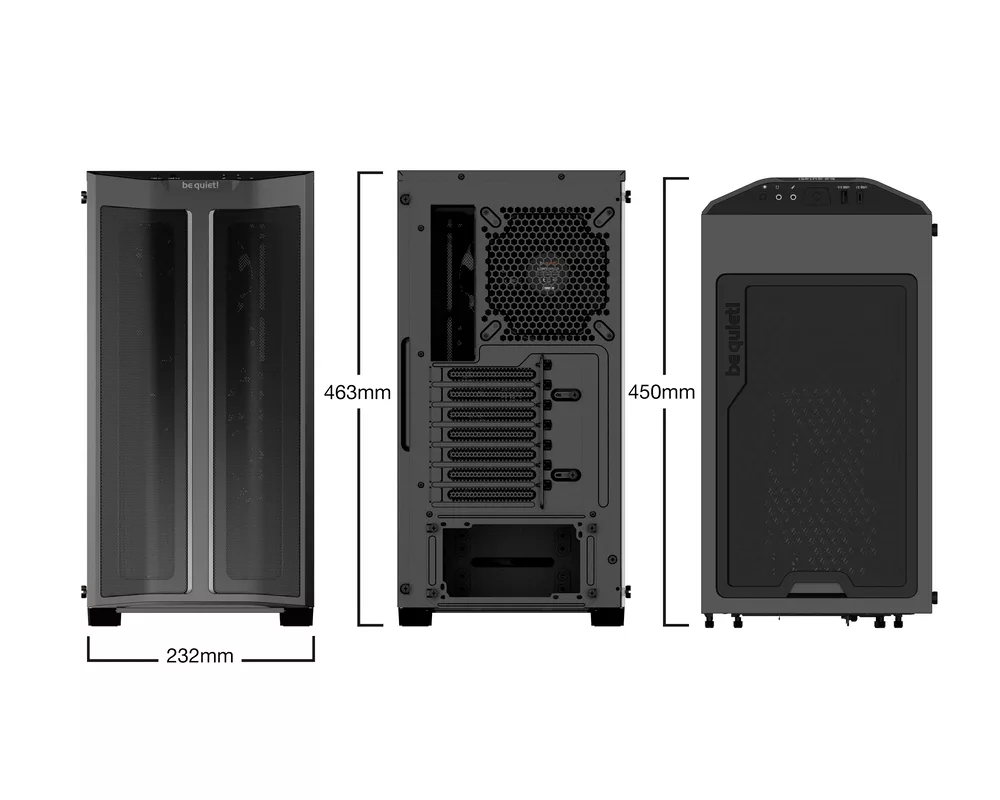 Кутия be quiet! PURE BASE 500FX Black 3