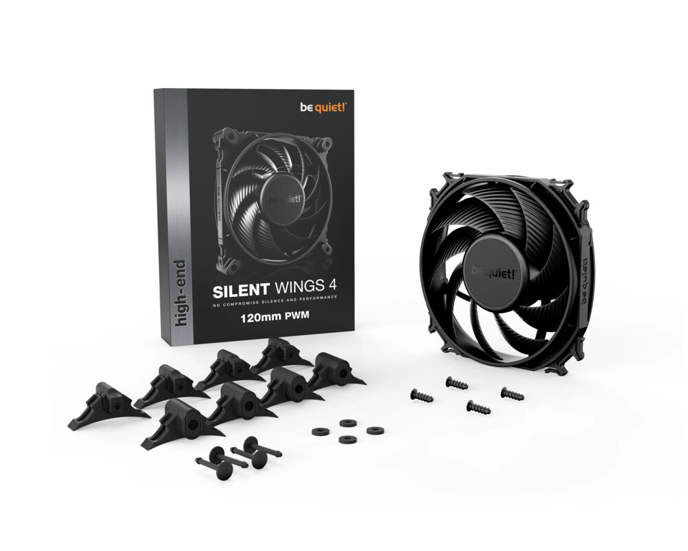 Вентилатор be quiet! SILENT WINGS 4 120mm PWM 6