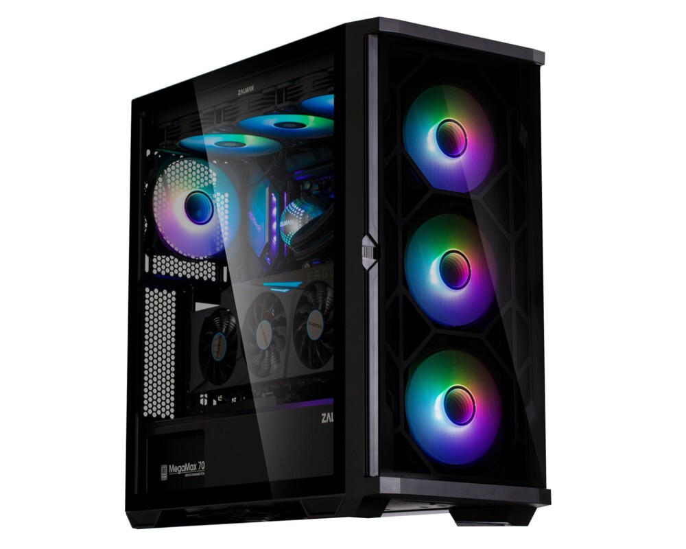 Кутия Zalman EATX - Z10 DUO - Mesh/Tempered Gl... 24