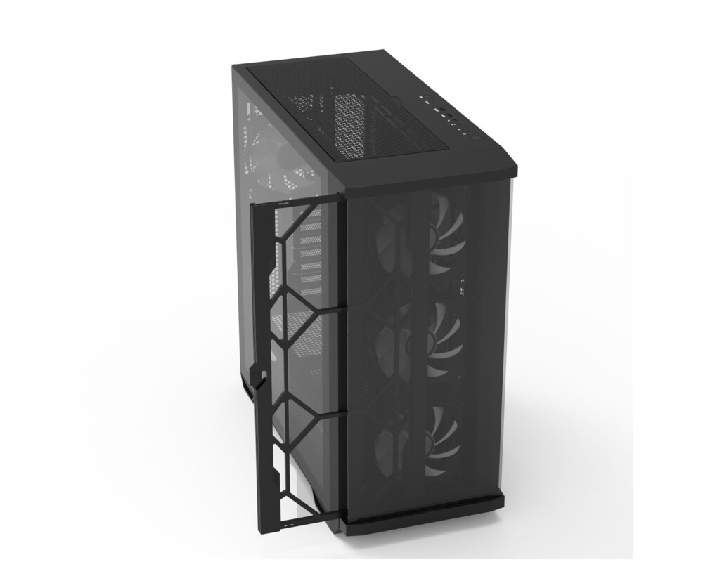 Кутия Zalman EATX - Z10 DUO - Mesh/Tempered Gl... 26