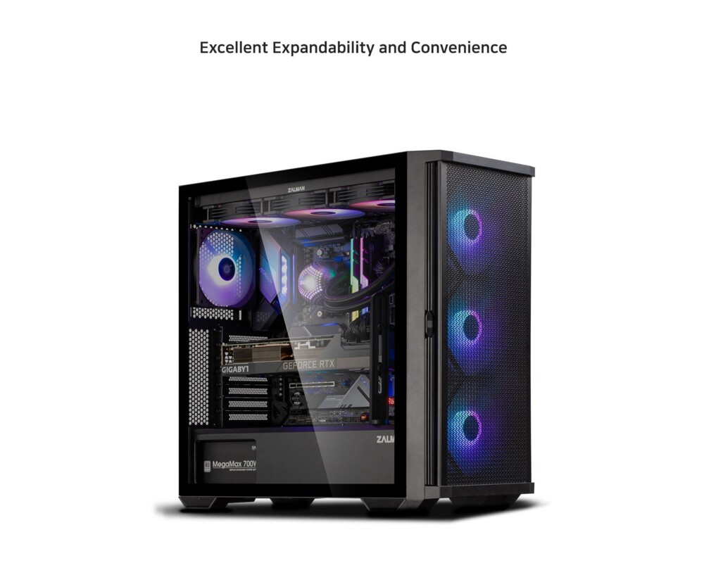 Кутия Zalman EATX - Z10 PLUS - Tempered Glass 9