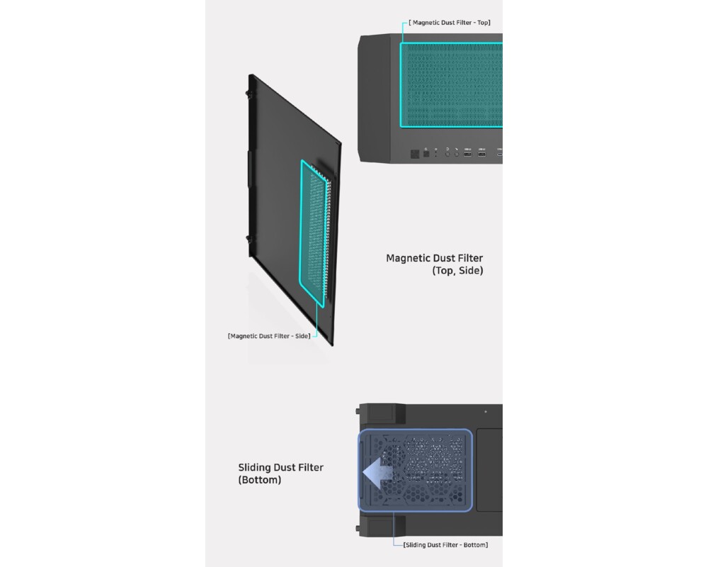 Кутия Zalman EATX - Z10 - Mesh 7