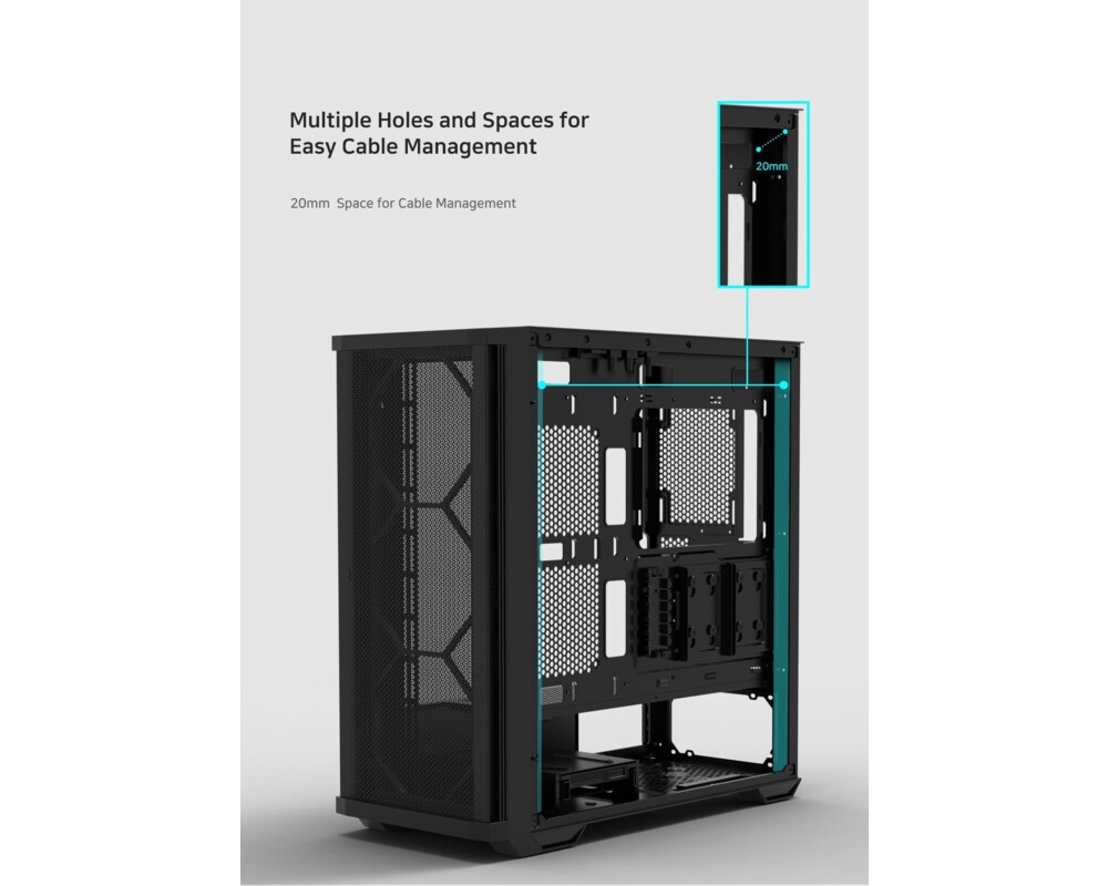 Кутия Zalman EATX - Z10 - Mesh 16