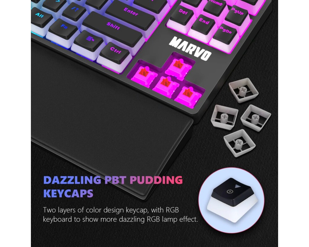 Клавиатура Marvo механична KG946 - Red switches 5