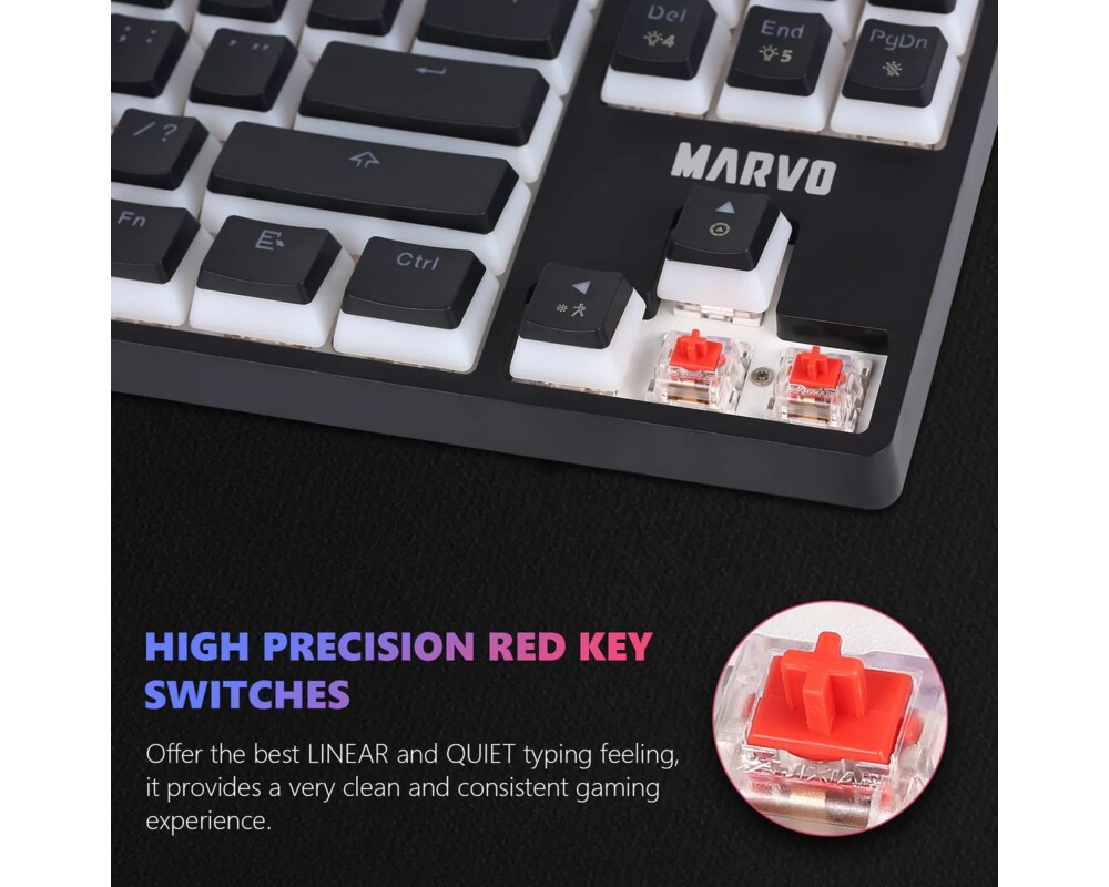 Клавиатура Marvo механична KG946 - Red switches 3