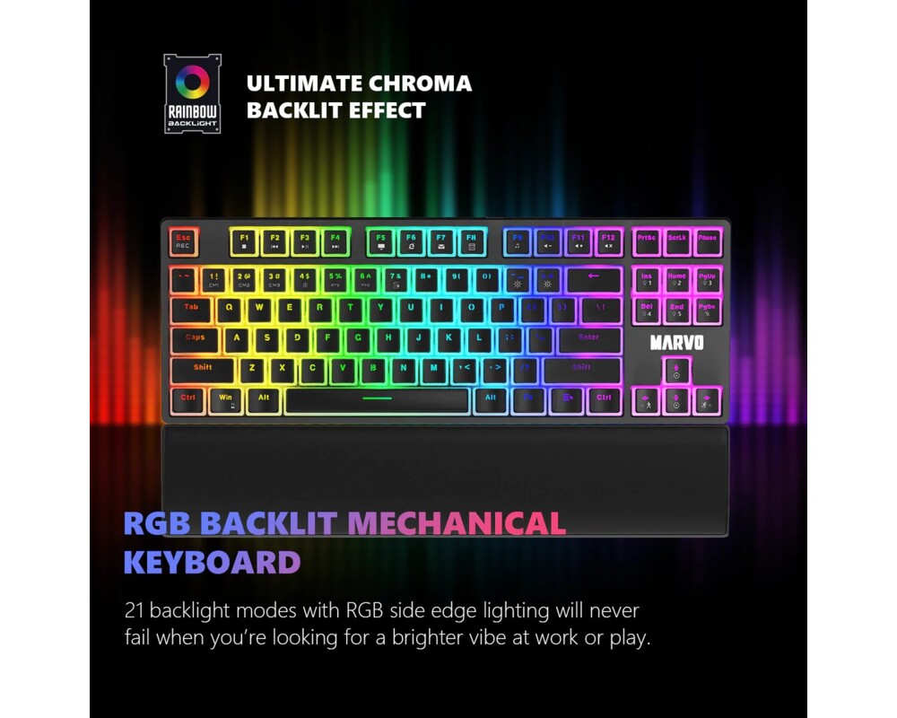 Клавиатура Marvo механична KG946 - Red switches 4