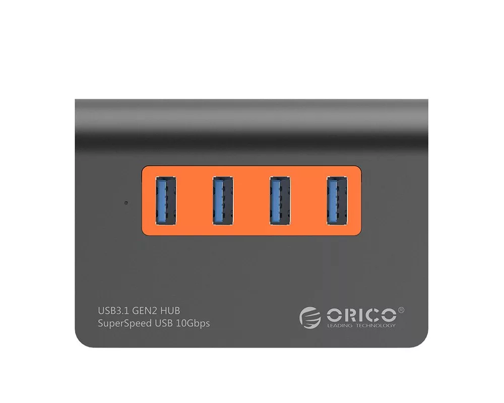 USB хъб Orico USB 3.1 Gen2 10Gbps HUB 4 port Alu... 2