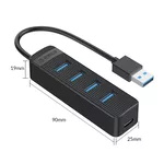 USB хъб Orico USB3.0 HUB 4 port - Type C input 5