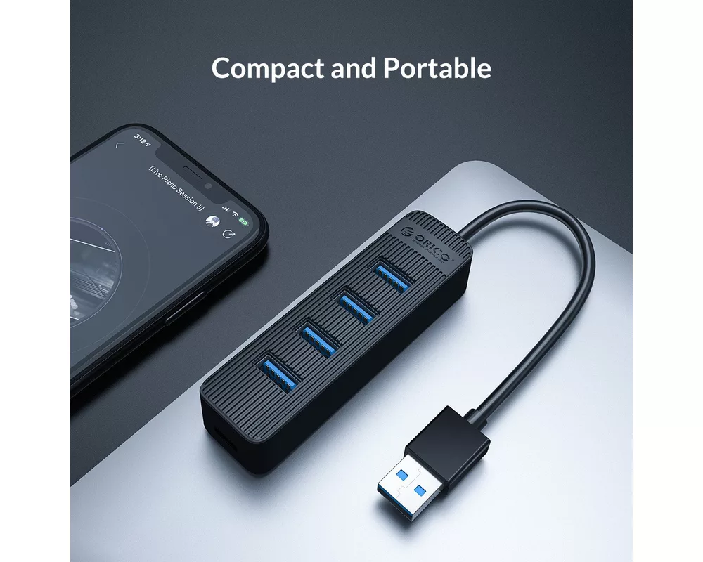 USB хъб Orico USB3.0 HUB 4 port - Type C input 16