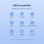 USB хъб Orico USB3.0 HUB 4 port - Type C input 13