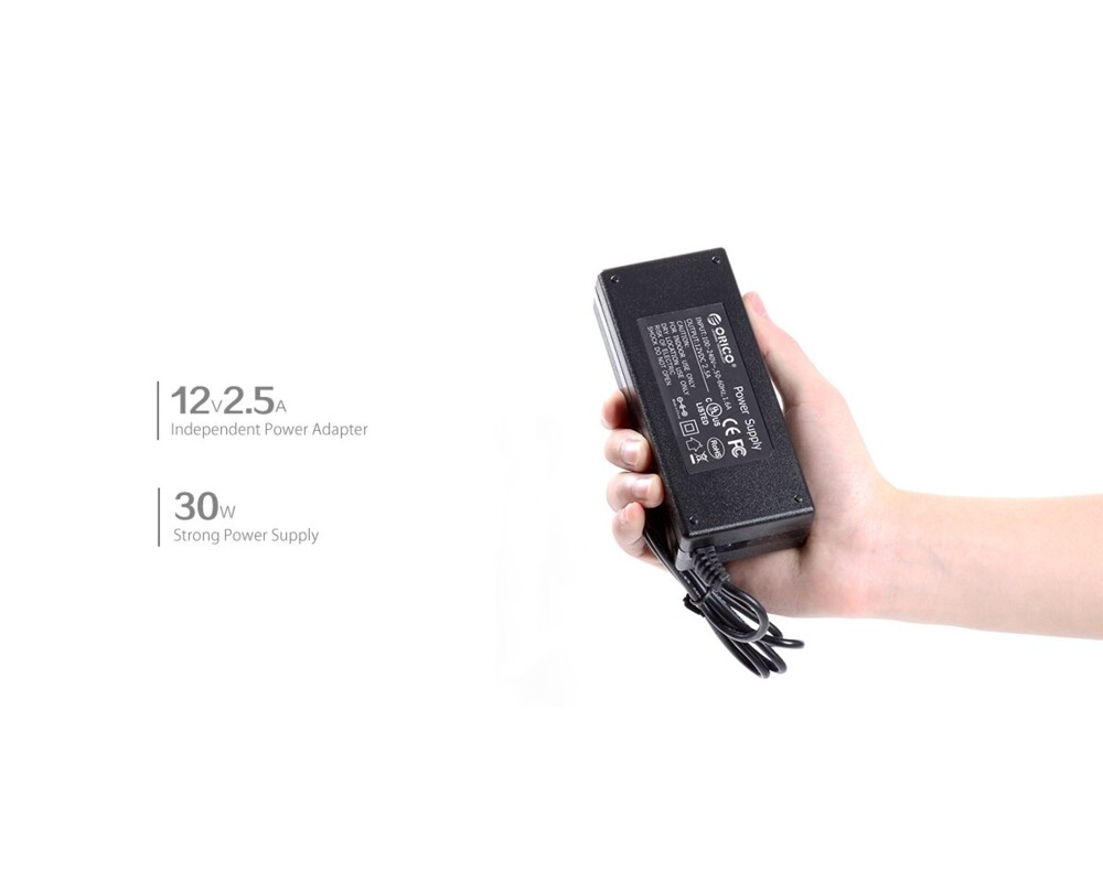 USB хъб Orico USB3.0 HUB 10 port with Premium Power Adapter 10