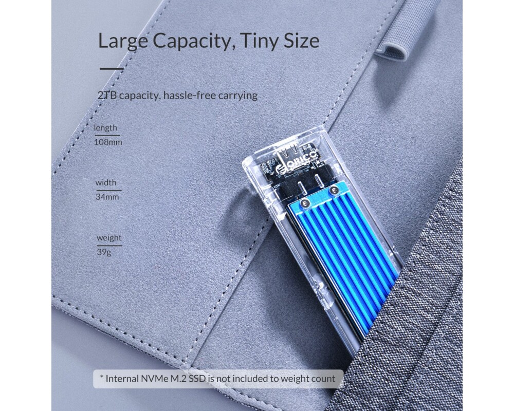 Аксесоар за съхранение Orico външна кутия за диск Storage - Cas... 17