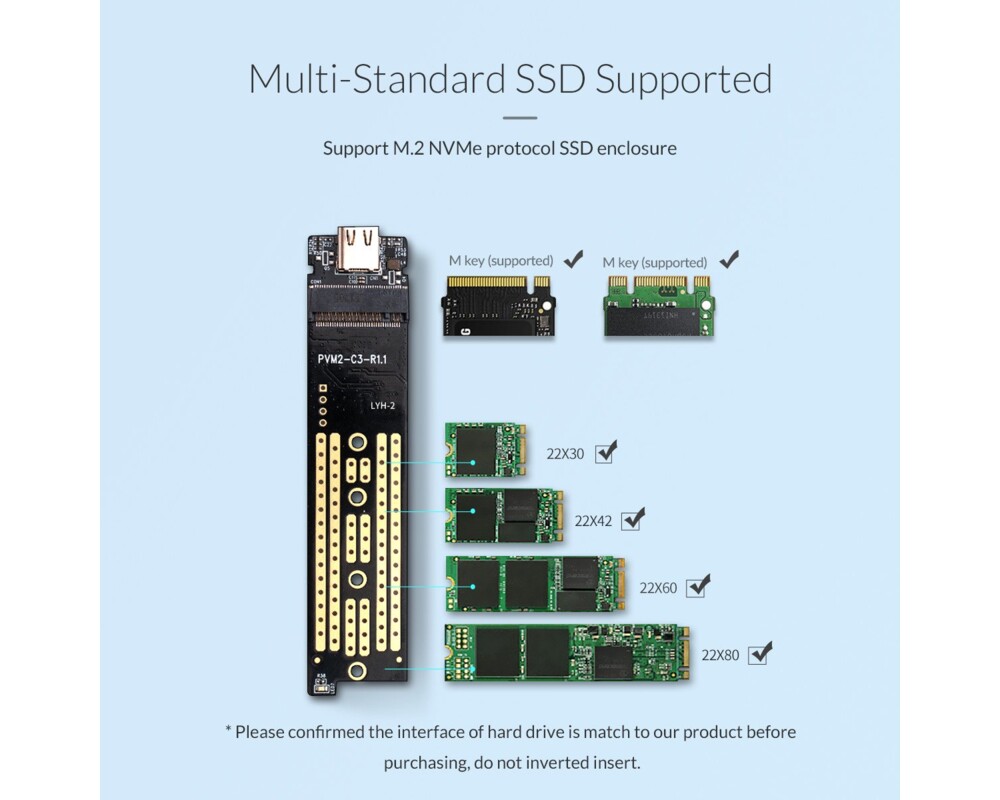 Аксесоар за съхранение Orico външна кутия за диск Storage - Cas... 13