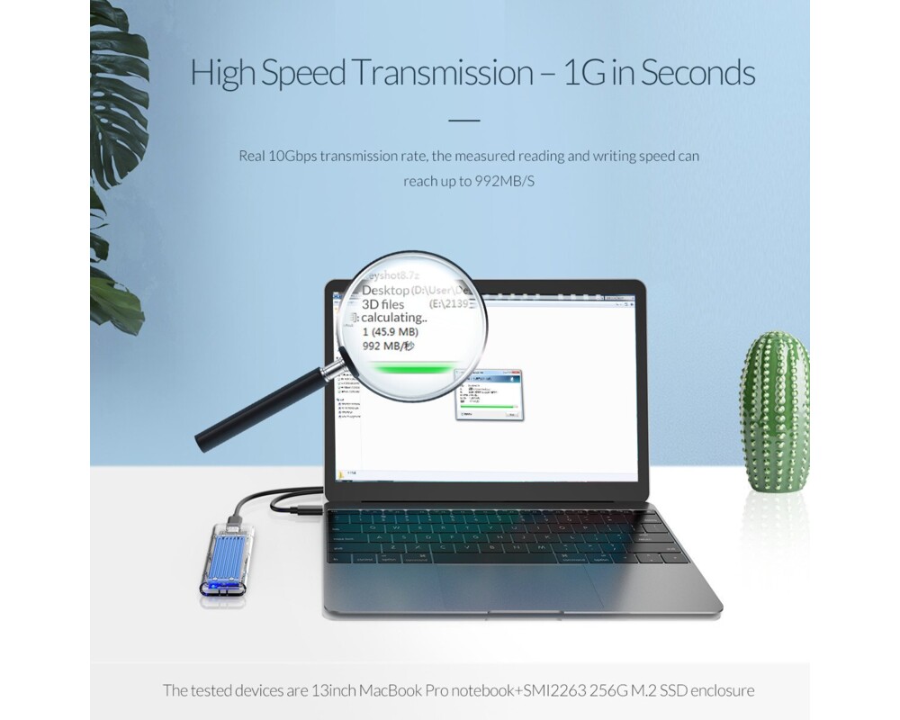 Аксесоар за съхранение Orico външна кутия за диск Storage - Cas... 12