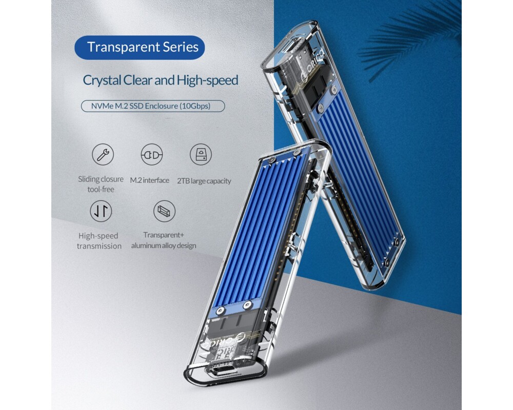 Аксесоар за съхранение Orico външна кутия за диск Storage - Cas... 6