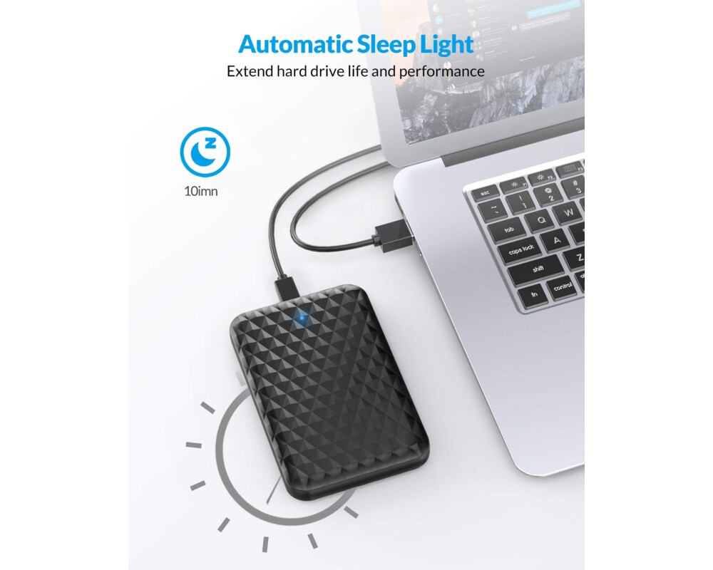 Аксесоар за съхранение Orico външна кутия за диск Storage - Cas... 7