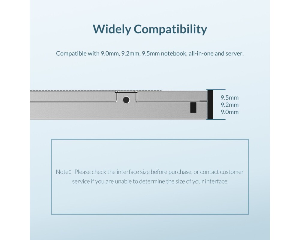 Аксесоар за съхранение Orico тънко кади за лаптоп Laptop Caddy... 13