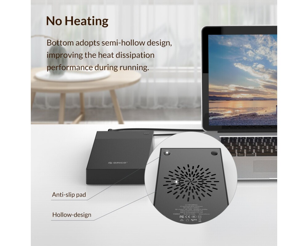 Аксесоар за съхранение Orico кутия за диск Storage - Case - 3.5 inch 11