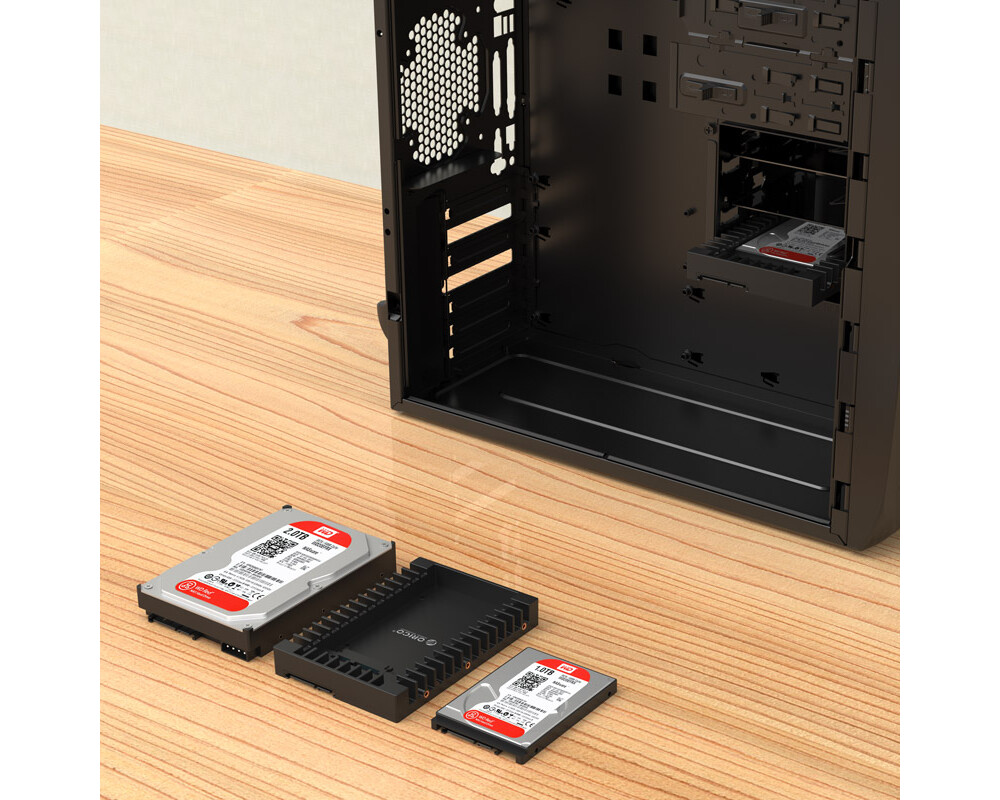 Аксесоар за съхранение Orico кади за харддиск HDD Caddy 2.5-to-... 3