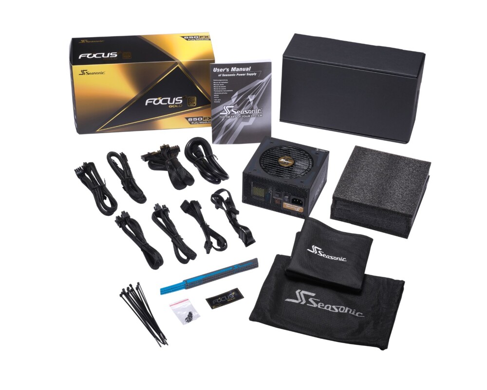 Захранване Seasonic SSR-650FX, 650W, 80+ GOLD 2