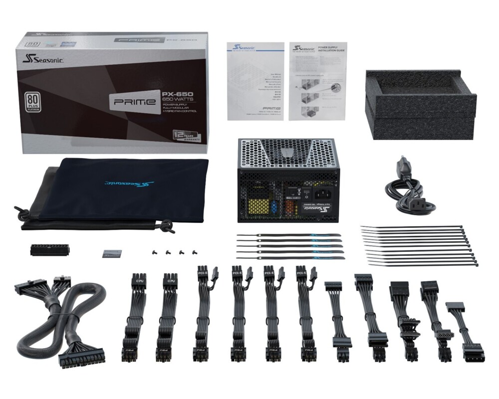 Захранване Seasonic 650W Platinum - PRIME PX-650 2