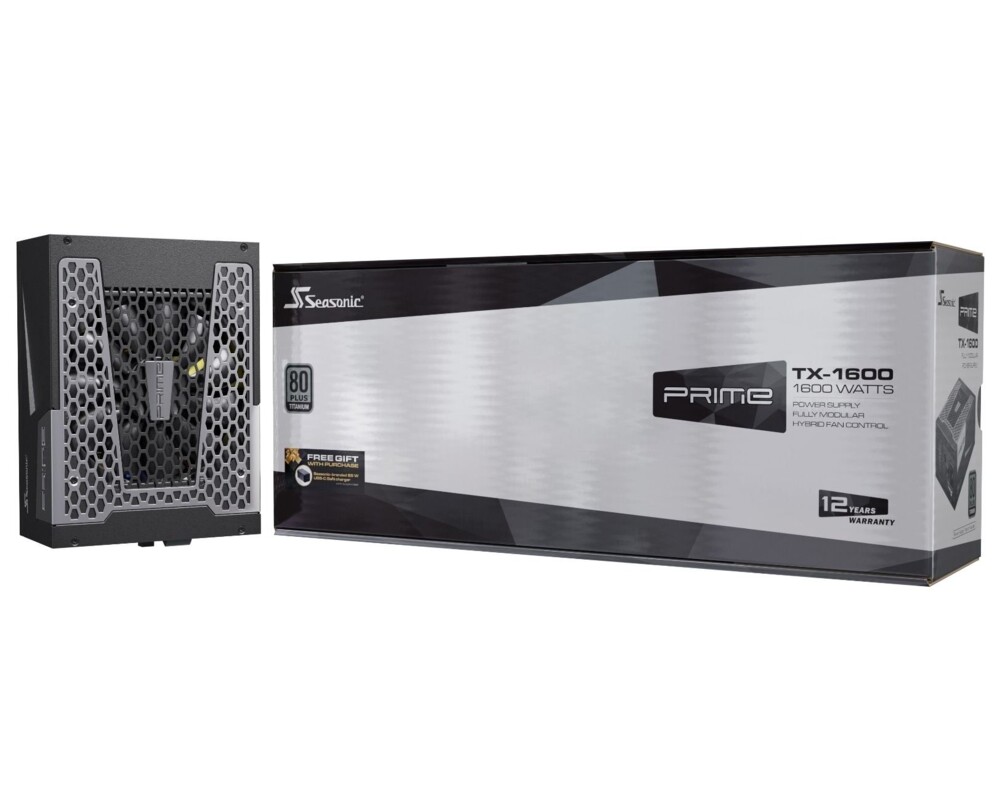 Захранване Seasonic 1600W Titanium PCIe Gen 5 - PRI... 7