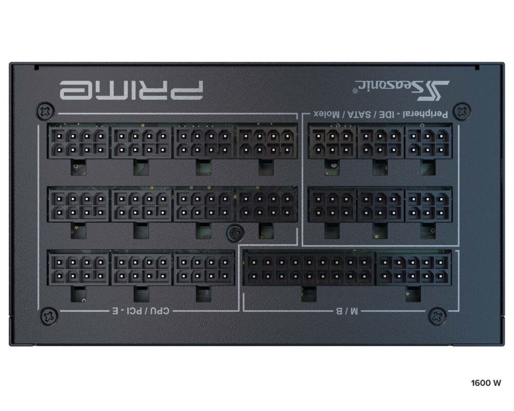 Захранване Seasonic 1600W Platinum PCIe Gen 5 - PRI... 5