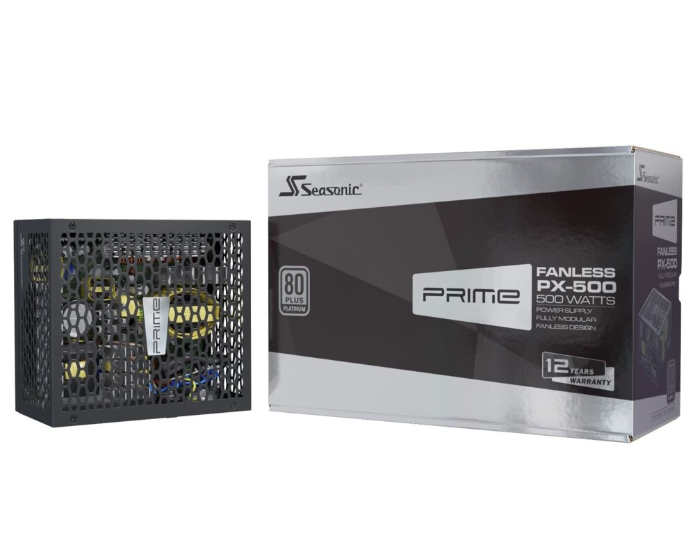 Захранване Seasonic безвентилаторно 500W Fanless -... 7