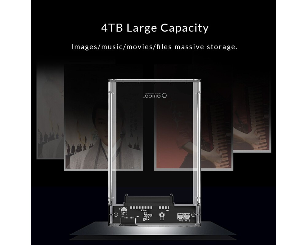Аксесоар за съхранение Orico външна кутия за диск Storage - Cas... 12