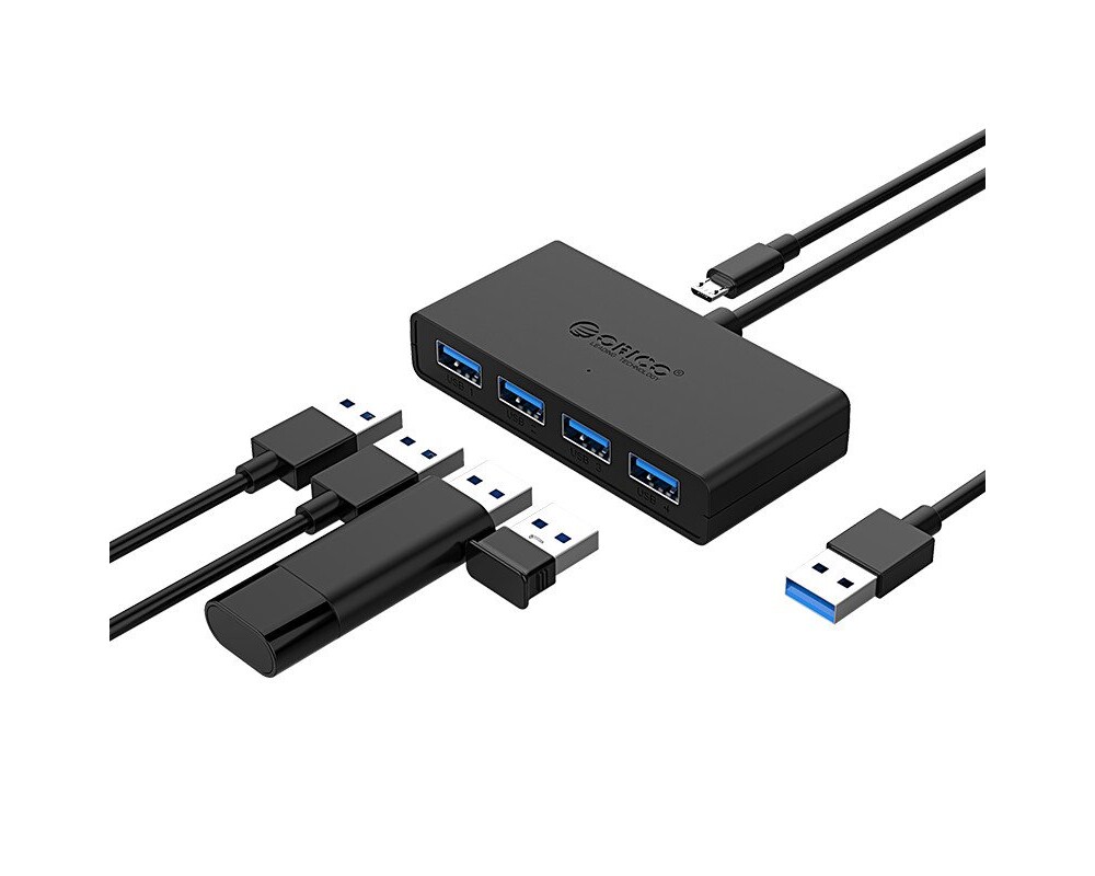USB хъб Orico USB3.0 HUB 4 port 2