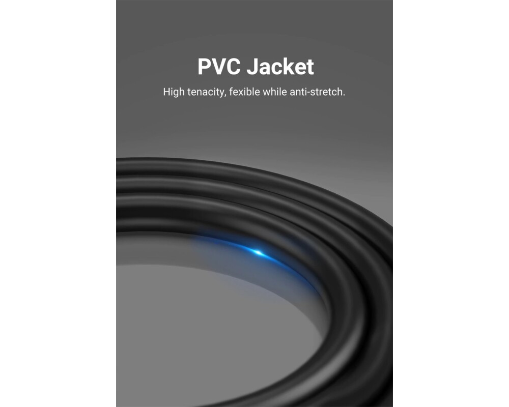 Кабел Vention Кабел за монитор Cable VGA HD15 M / M 1.0m Gold Plated 10