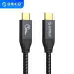 <span>Кабел</span> Orico кабел Cable USB 3.2 Gen2x2 - Type-... <span class='catalog-num-in-name'>CM32-10-BK-BP</span> - 