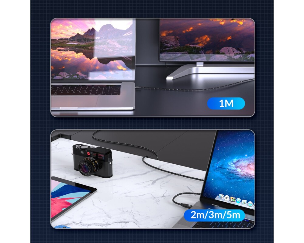 Кабел Orico кабел Cable USB 3.2 Gen2x2 - Type-... 13