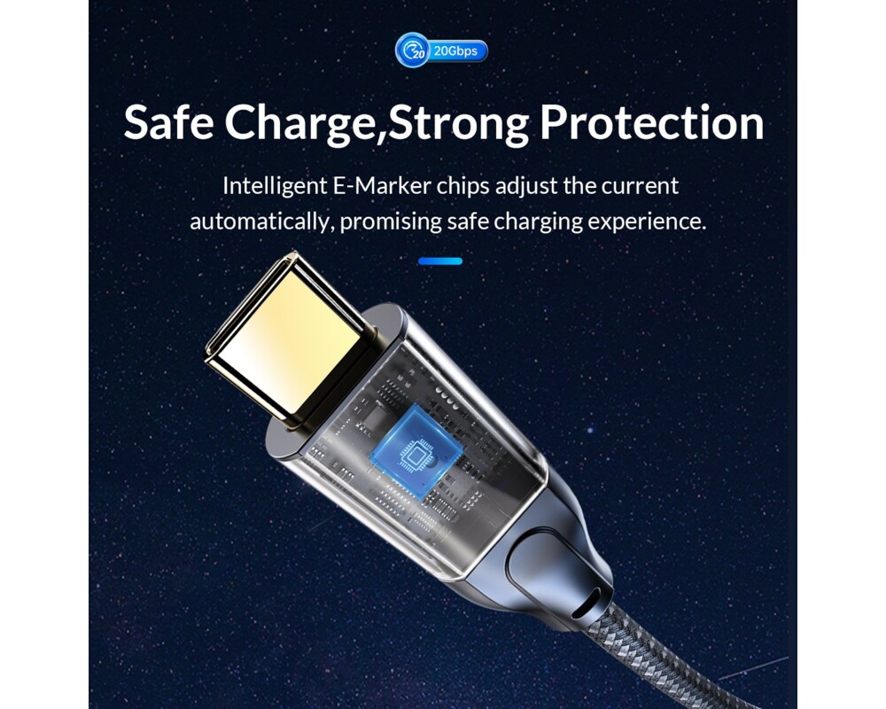 Кабел Orico кабел Cable USB 3.2 Gen2x2 - Type-... 9