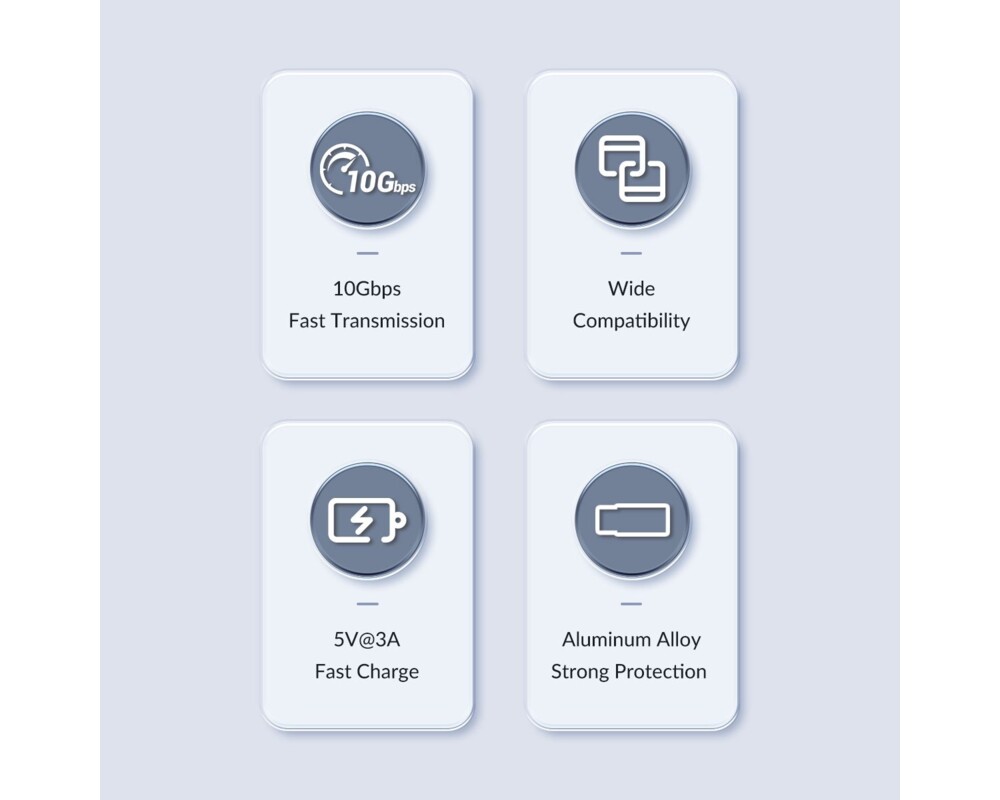 Адаптери Orico Адаптер Adapter USB3.1 to Type-C 4