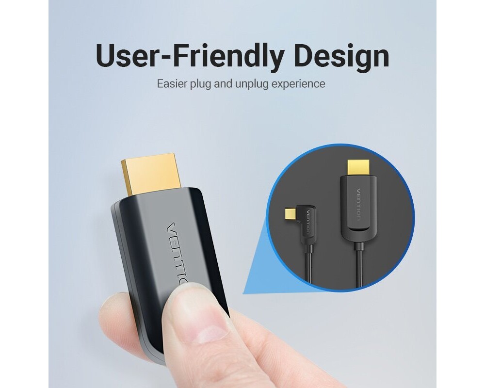 Кабел Vention Кабел Type-C to HDMI Cable Right... 10