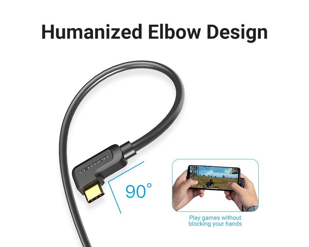 Кабел Vention Кабел Type-C to HDMI Cable Right... 5