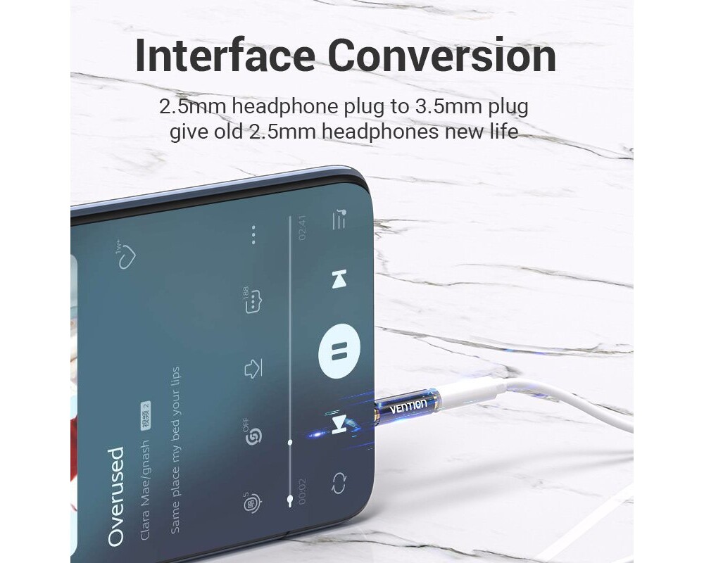 Адаптери Vention адаптер Adapter Audio 3.5mm M /... 6