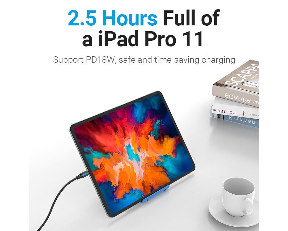 Кабел Vention Кабел USB 2.0 Type-C to Type-C -... 4