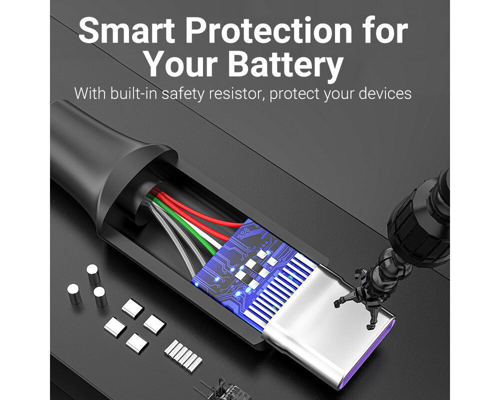 Кабел Vention Кабел USB 3.1 Type-C / USB 2.0 A... 6