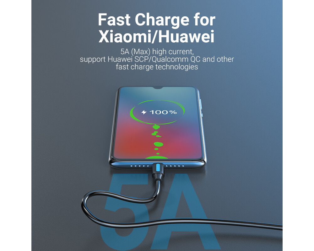 Кабел Vention Кабел USB 3.1 Type-C / USB 2.0 A... 3