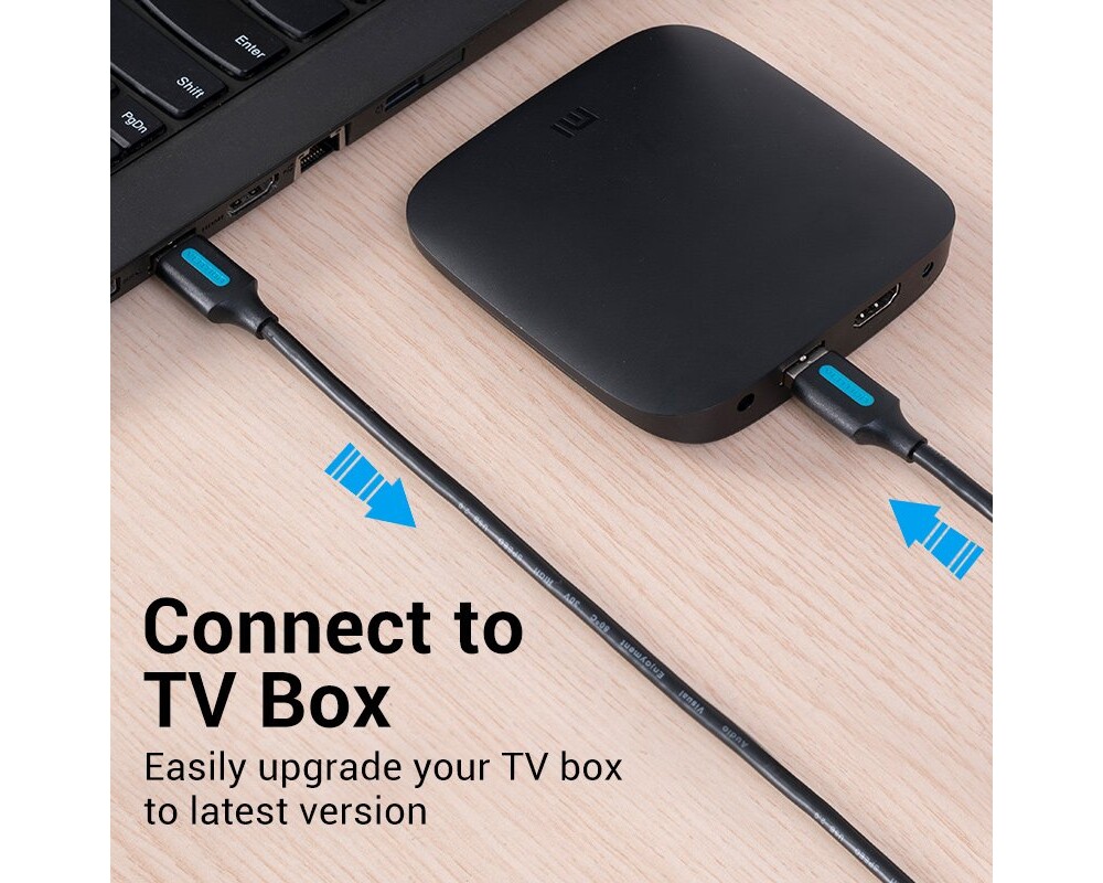 Кабел Vention Кабел USB 3.0 AM / AM - 1.5M Bla... 6