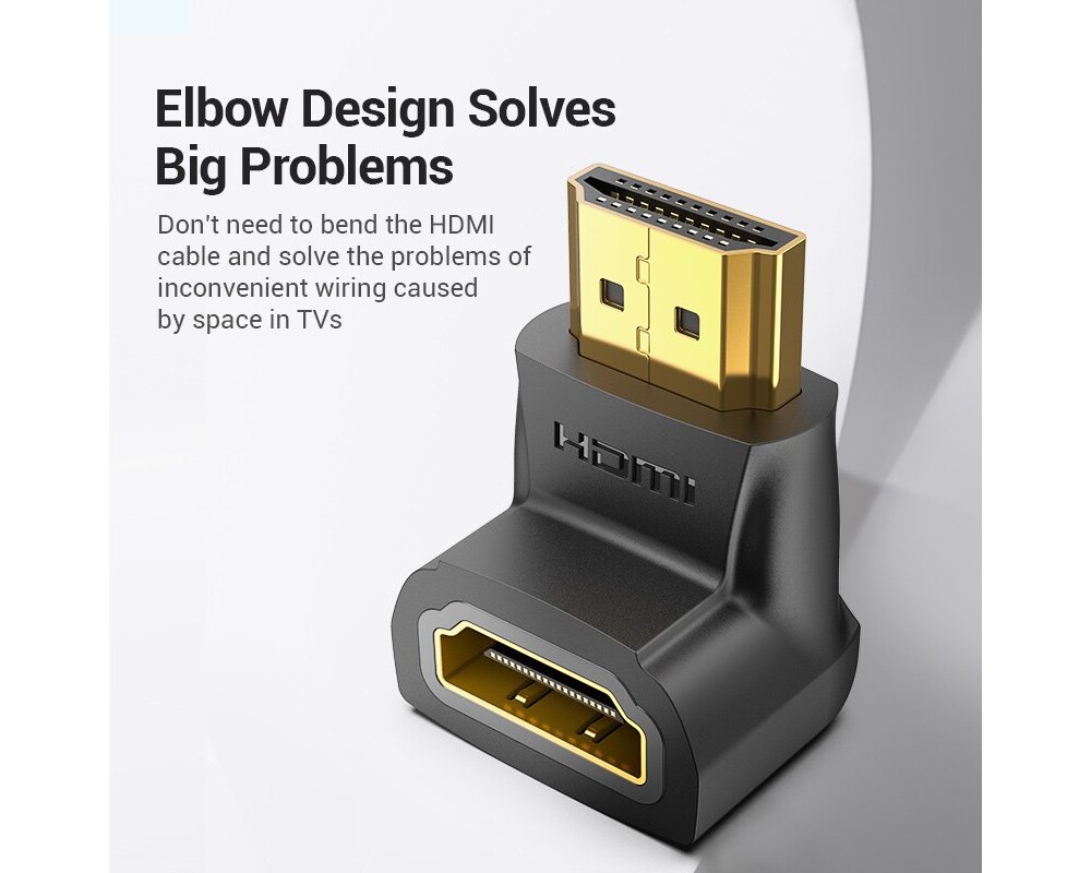 Адаптери Vention Адаптер Adapter HDMI Right Angle... 3