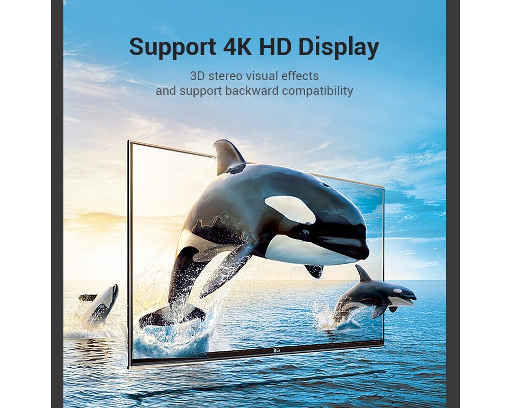 Адаптери Vention Адаптер Adapter HDMI Right Angle... 5