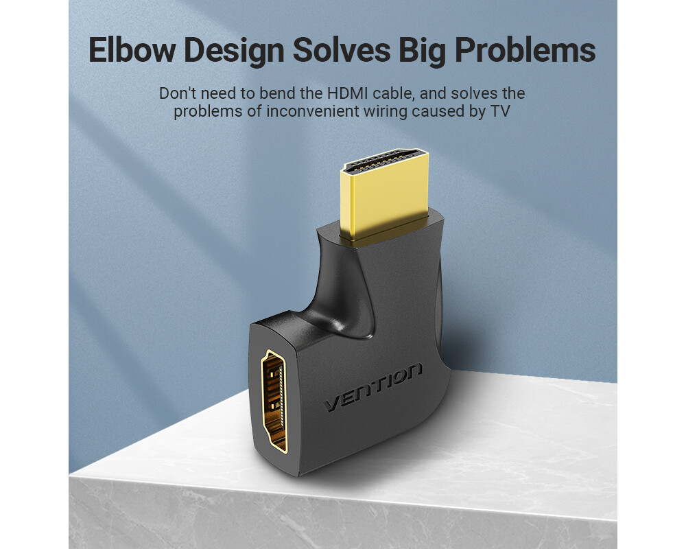 Адаптери Vention Адаптер Adapter HDMI Vertical Fl... 3