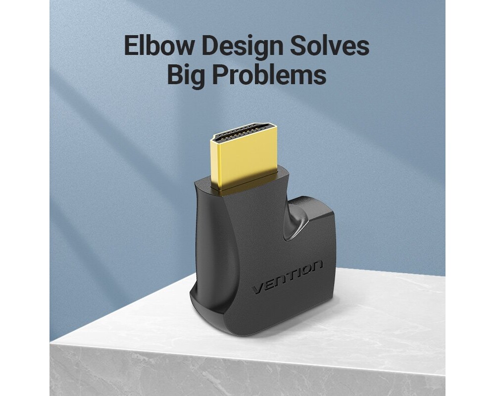 Адаптери Vention Адаптер Adapter HDMI Vertical Fl... 3