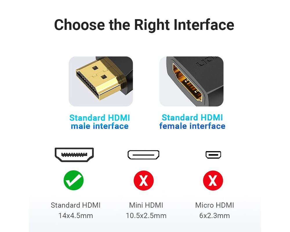 Адаптери Vention Адаптер Adapter HDMI Vertical Fl... 7