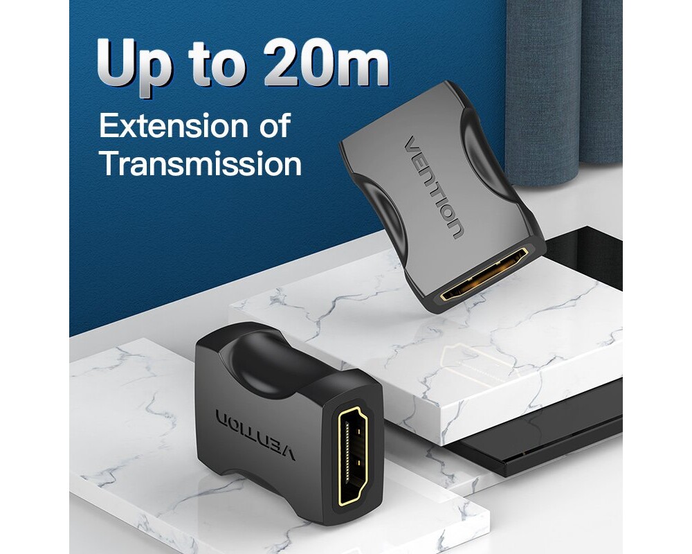 Адаптери Vention Адаптер Adapter HDMI Female to F... 2