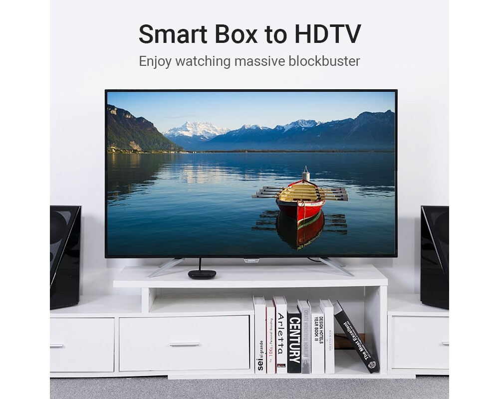 Кабел Vention Кабел HDMI Right Angle 90 Degree... 8