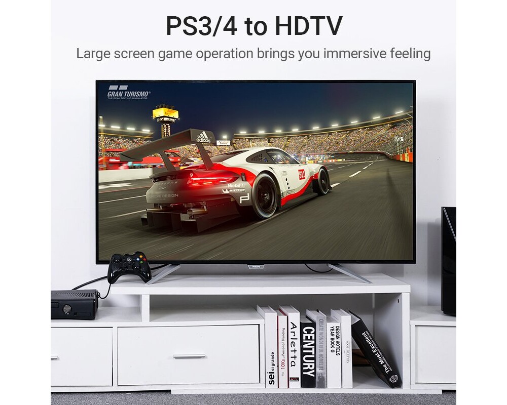 Кабел Vention Кабел HDMI Right Angle 270 Degre... 9